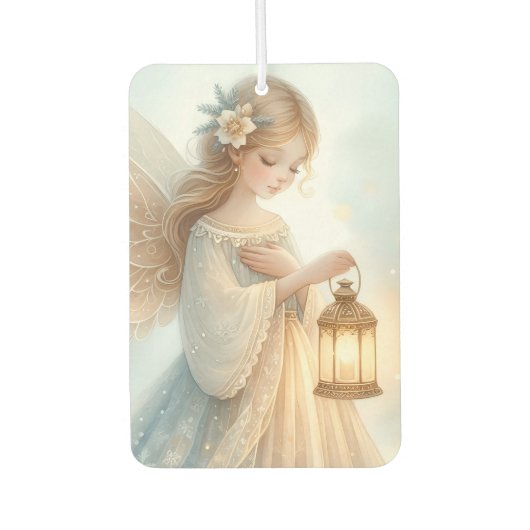 Celestial Winter Angel Lantern of Comfort Luchtverfrisser (Voorkant)
