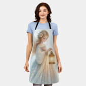 Celestial Winter Angel Lantern of Comfort Schort (Gedragen)