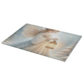 Celestial Winter Angel Lantern of Comfort Snijplank (Hoek)