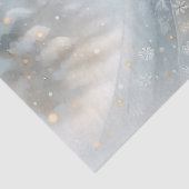 Celestial Winter Angel Lantern of Comfort Tissuepapier (Detail)