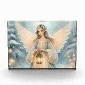 Celestial Winter Angel Lantern of Grace Fotoblokken (Voorkant)