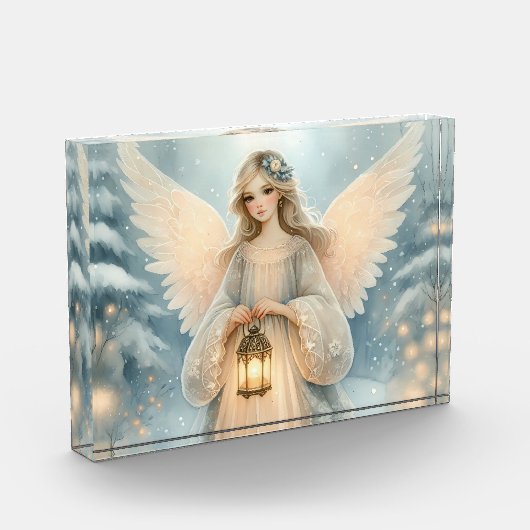 Celestial Winter Angel Lantern of Grace Fotoblokken (Links)