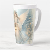 Celestial Winter Angel Lantern of Grace Latte Mok (Rechterhoek)