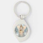 Celestial Winter Angel Lantern of Grace Sleutelhanger (Voorkant)