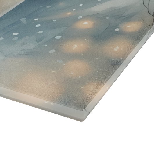 Celestial Winter Angel Lantern of Grace Snijplank (Hoek)