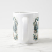 Celestial Winter Angel Lantern of Hope Grote Koffiekop (Achterkant)