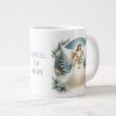 Celestial Winter Angel Lantern of Hope Grote Koffiekop (Voorkant rechts)