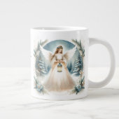 Celestial Winter Angel Lantern of Hope Grote Koffiekop (Rechts)