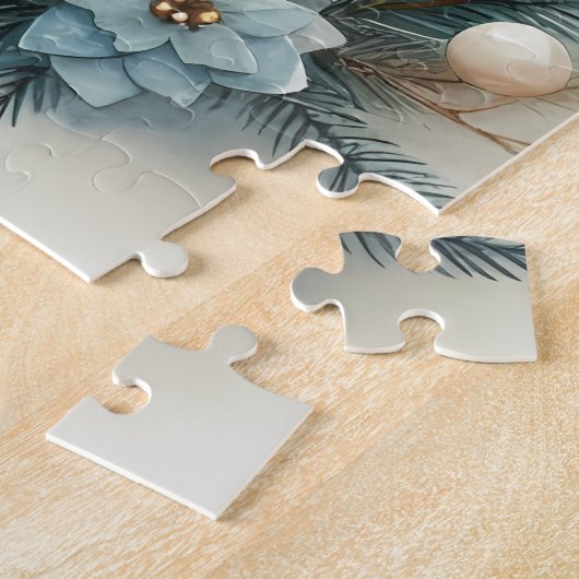 Celestial Winter Angel Lantern of Hope Legpuzzel (Zijkant)