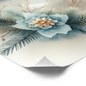 Celestial Winter Angel Lantern of Hope Perfect Poster (Hoek)