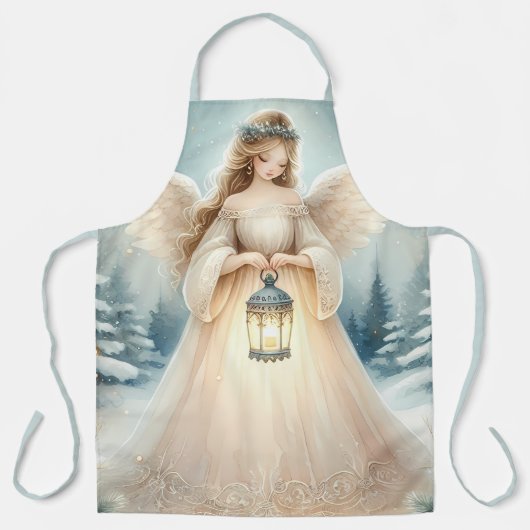 Celestial Winter Angel Lantern of Hope Schort (Voorkant)