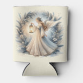 Celestial Winter Angel Lantern of Peace Blikjeskoeler (Voorkant)