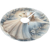Celestial Winter Angel Lantern of Peace Kerstboom Rok (Gekanteld)