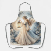 Celestial Winter Angel Lantern of Peace Schort (Voorkant)