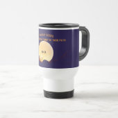 Celestial Wisdom Blue Travel Mug Reisbeker (Voorkant rechts)