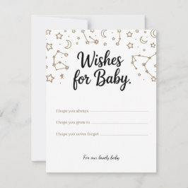Celestial Wishes for Baby - Aangepaste wensen Feestdagenkaart