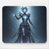 Celestial Witch Mousepad voor Spooky Vibe Muismat (Voorkant)