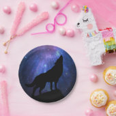 Celestial Wolf Papieren Bordje (Feest)