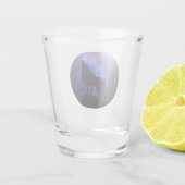 Celestial Wolf Shot Glas (Achterkant)