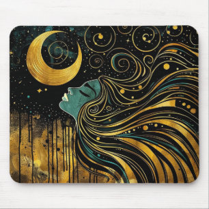 Celestial Woman Art Nouveau #2 Muismat