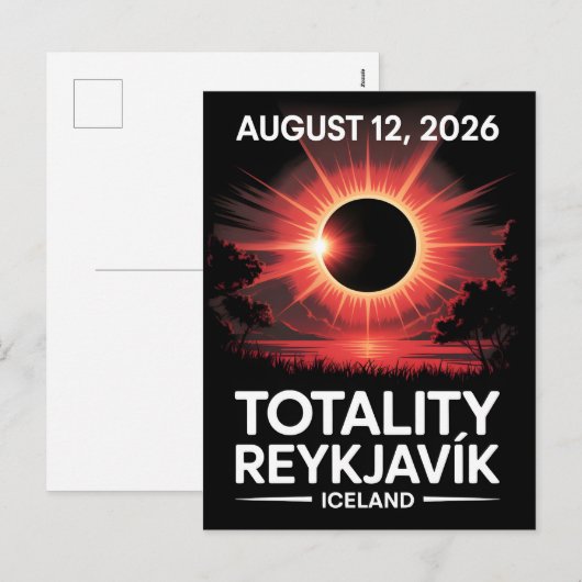 Celestial Wonder Solar Eclipse Holiday Greeting Feestdagenkaart (Voorkant / Achterkant)