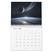 Celestial Wonders: een jaar van kosmische schoonhe Kalender (Jan 2026)