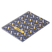 Celestial Wonders Gepersonaliseerd Spiraal Notitie Notitieboek (Linkerzijde)