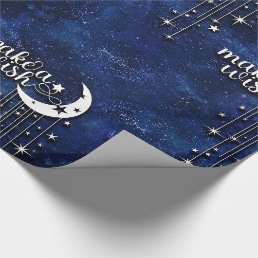 Celestial Wrapping Paper, maak een Wish Wrapping Cadeaupapier (Hoek)