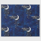 Celestial Wrapping Paper, maak een Wish Wrapping Cadeaupapier (Vlak)
