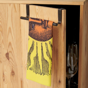  Celestial Yellow glimlachend Happy Hippie Sun Theedoek