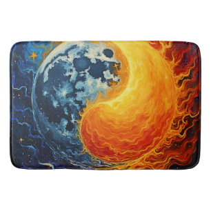 Celestial Yin Yang Art Badmat
