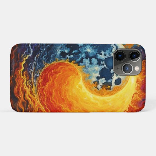 Celestial Yin Yang Art Case-Mate iPhone Case (Achterkant (horizontaal))