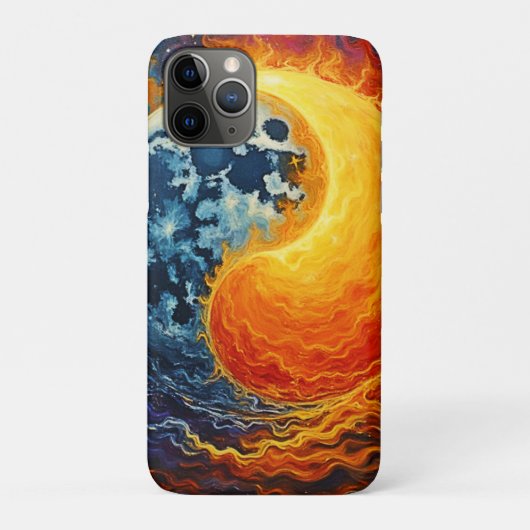 Celestial Yin Yang Art Case-Mate iPhone Case (Achterkant)