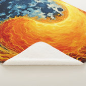 Celestial Yin Yang Art Sherpa Deken (3/4)