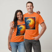 Celestial Yin Yang Art T-shirt (Unisex)