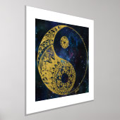 Celestial Yin Yang Gold Foil Art Print (Laagn)