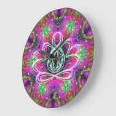 Celestial Zen Lotus Clock Grote Klok (Hoek)