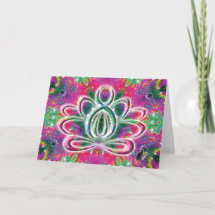 Celestial Zen Lotus Kaart