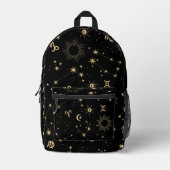 Celestial Zodiac Rugzak Astrologie Star Sign Bag (Voorkant)