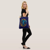 Celestial Zodiac Zee Geitsymbool Fantasy Steenbok Tote Bag (Op model)