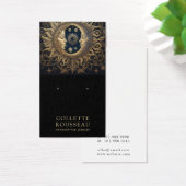 Celestial Zon Maan Oorbel Sieraden Display Visitekaartje (Bureau)