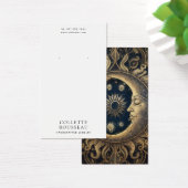 Celestial Zon Maan Oorbel Sieraden Display Visitekaartje (Bureau)