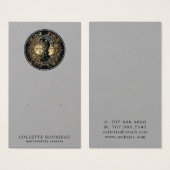 Celestial Zon Maan Sieraden Display Visitekaartje (Voorkant /achterkant)