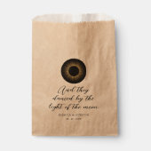 Celestial Zwart Mystiek Zon Maan Bedankzakje (Voorkant)