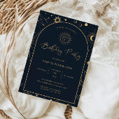 Celestiale mystieke elementen Startbord Birthday Kaart