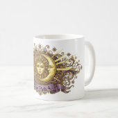 Celestiale Zon & Maan Numerologie Levenspad Koffiemok (Voorkant rechts)