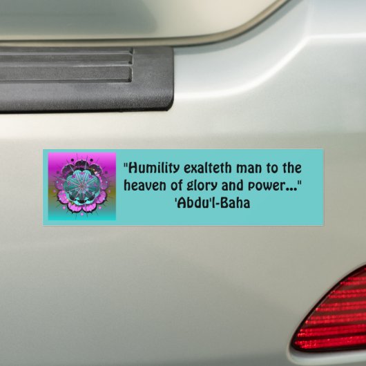 CelestialGlory2 Bumpersticker (Op auto)