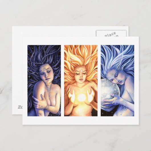 Celestials Briefkaart (Voorkant / Achterkant)