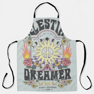 CELESTIEEL DREAMER SUN ROOS TSHIRT grafisch ONTWER Schort
