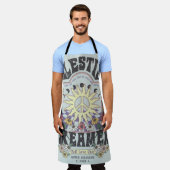 CELESTIEEL DREAMER SUN ROOS TSHIRT grafisch ONTWER Schort (Gedragen)